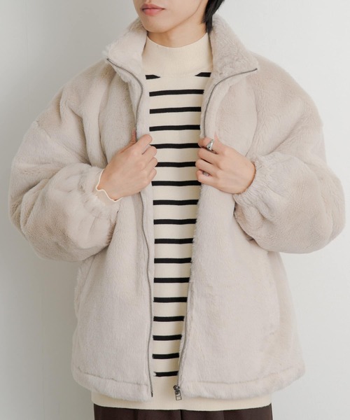 [SENSE OF PLACE by URBAN RESEARCH] блузон LARGE свет бежевый мужской 