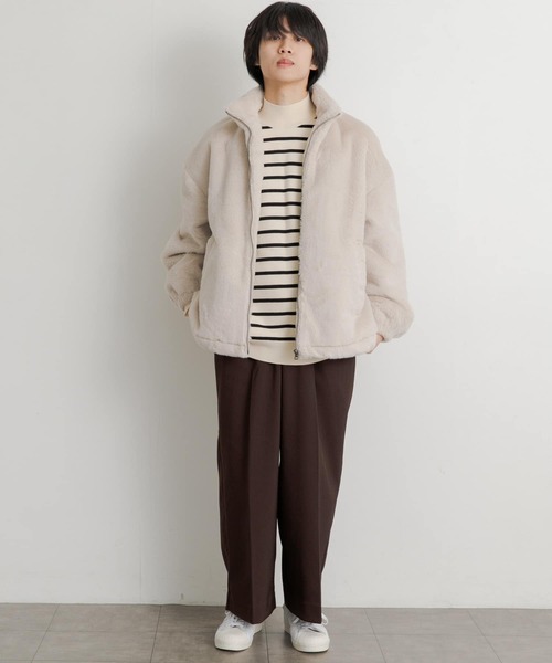 [SENSE OF PLACE by URBAN RESEARCH] блузон LARGE свет бежевый мужской 