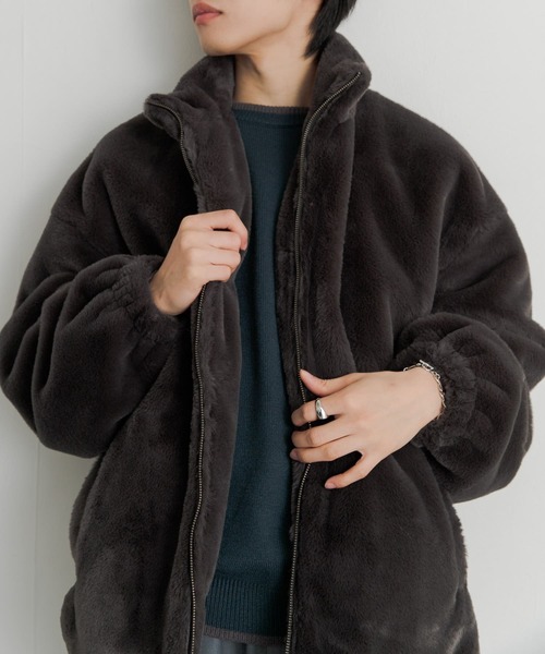 [SENSE OF PLACE by URBAN RESEARCH] блузон LARGE свет бежевый мужской 