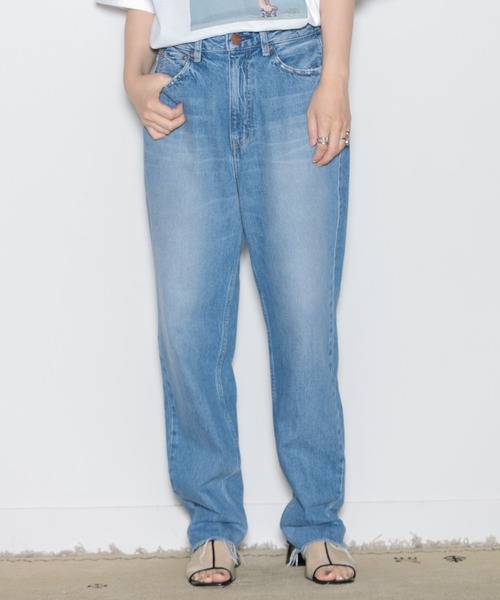 「RED CARD TOKYO」 デニムパンツ 25 インディゴブルー レディース_画像5