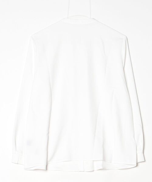 「INDIVI」 長袖ブラウス 38 ホワイト レディース_画像2