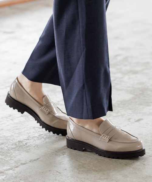 「HIMIKO」 シューズ 22.5cm グレー レディース_画像7