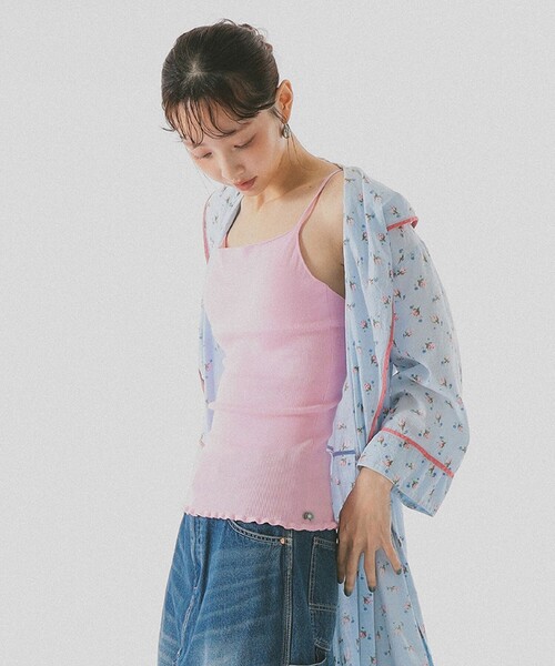 BEAMS COUTURE（ビームスクチュール） tシャツ コットン ニット キャミ 