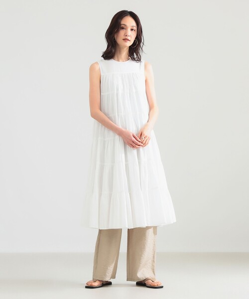 ワンピース 「別注」MARIHA / ミューズのワンピース ショート ソリッドの画像