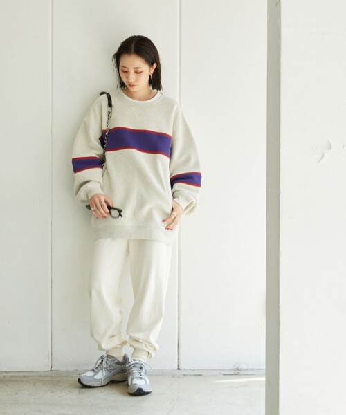 FREAK'S STORE」 スウェットパンツ フリ- ブラック レディース