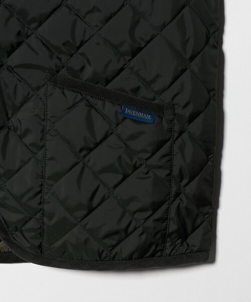 コート ジャケット 「別注」「LAVENHAM 」LIGHT MICKFIELD VEST/ライト ミックフィールド/キルティングベスト メンズの画像