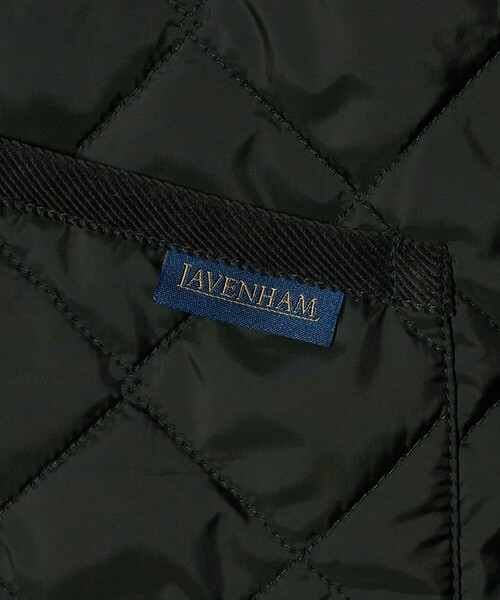 コート ジャケット 「別注」「LAVENHAM 」LIGHT MICKFIELD VEST/ライト ミックフィールド/キルティングベスト メンズの画像