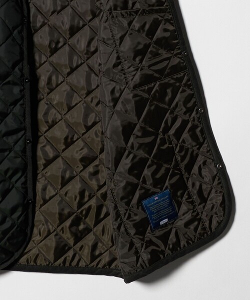 コート ジャケット 「別注」「LAVENHAM 」LIGHT MICKFIELD VEST/ライト ミックフィールド/キルティングベスト メンズの画像