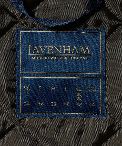 コート ジャケット 「別注」「LAVENHAM 」LIGHT MICKFIELD VEST/ライト ミックフィールド/キルティングベスト メンズの画像