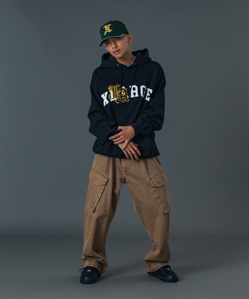 XLARGE（エクストラ ラージ） カーゴパンツ WIDE TUCK CARGO PANTS