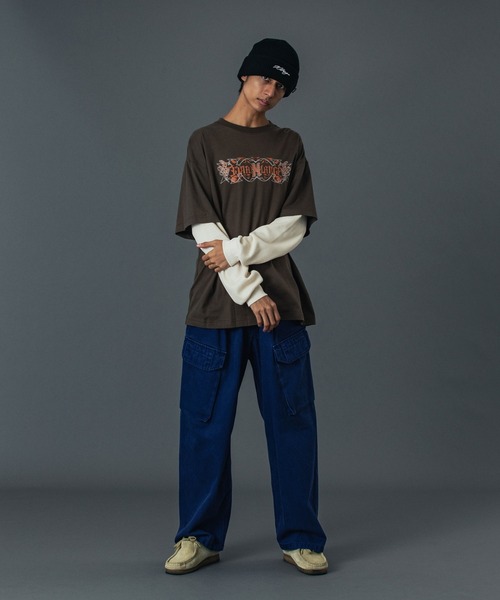 XLARGE（エクストラ ラージ） カーゴパンツ WIDE TUCK CARGO PANTS