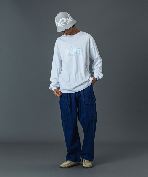 XLARGE（エクストラ ラージ） カーゴパンツ WIDE TUCK CARGO PANTS