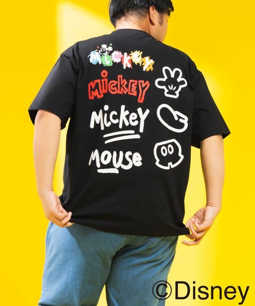 tシャツ ディズニー / Tシャツ 半袖 メンズ 大きいサイズ 「ミッキー