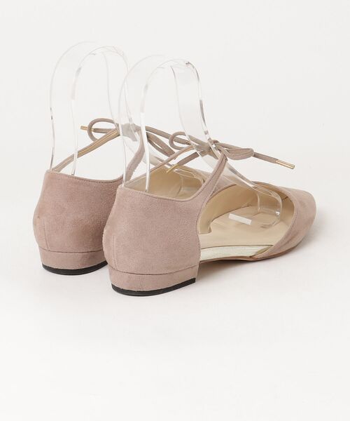 「PICHE ABAHOUSE」 フラットサンダル 38 ベージュ レディース_画像2