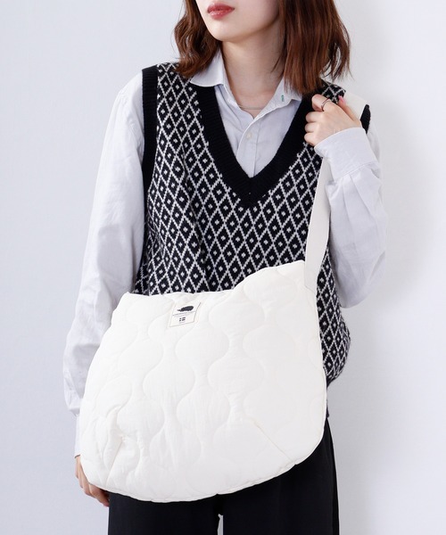 「SCANDINAVIAN FOREST」 ショルダーバッグ F オフホワイト メンズ_画像3