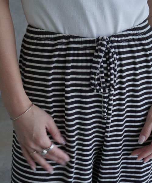 「gina tricot」 イージーパンツ S ブラック レディース_画像7