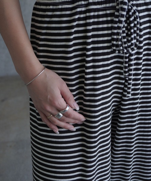 「gina tricot」 イージーパンツ S ブラック レディース_画像8