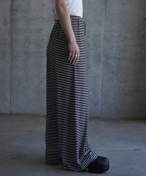 「gina tricot」 イージーパンツ S ブラック レディース_画像9