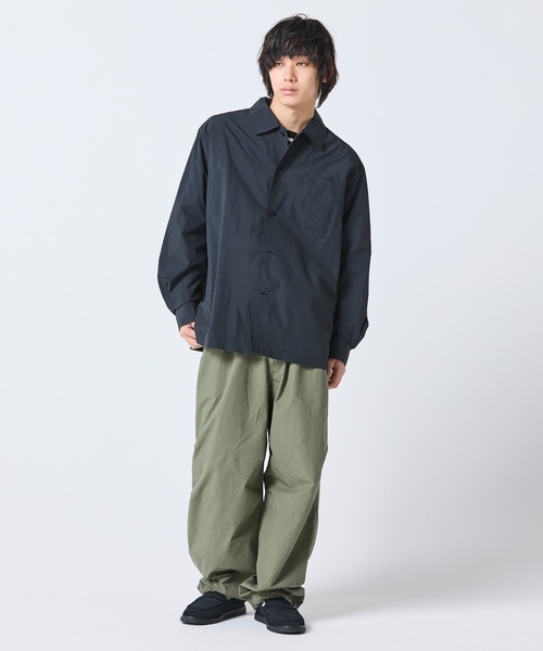 ラコステ×リッキー　ナイロン ジャケット 　L　ジャージ　シャツ　長袖　コラボ LACOSTE（ラコステ） シャツ ナイロンリップシャツジャケット メンズ