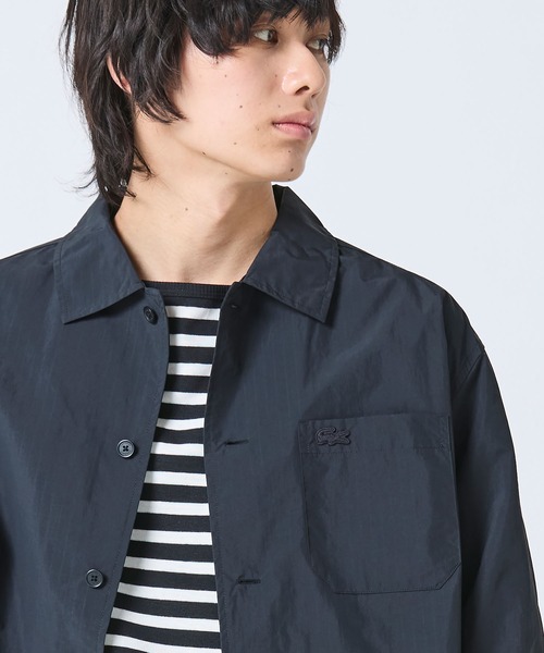 LACOSTE（ラコステ） シャツ ナイロンリップシャツジャケット メンズ