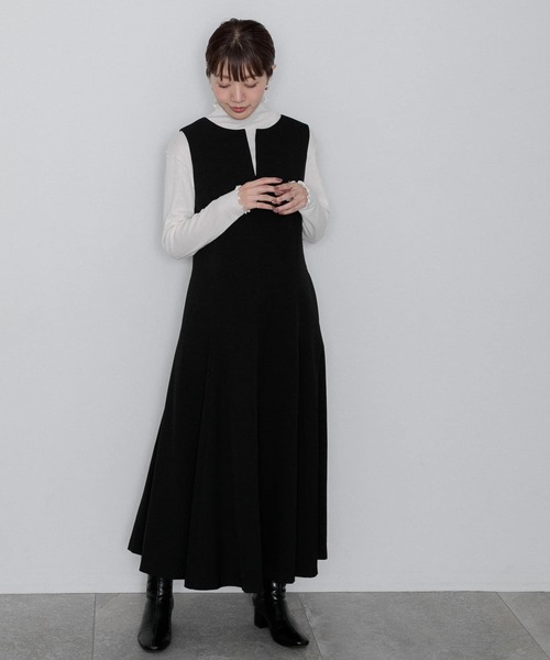 「URBAN RESEARCH Sonny Label」 サロペットスカート FREE ブラック レディース_画像2