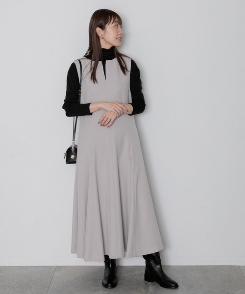 「URBAN RESEARCH Sonny Label」 サロペットスカート FREE ブラック レディース_画像7