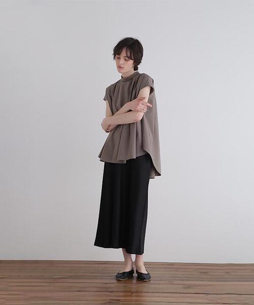 ブラウス シャツ SOLOTEXノースリーブブラウス レディースの画像