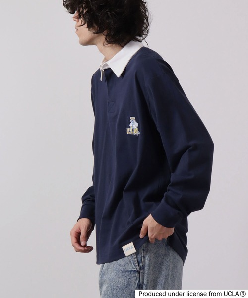 「UCLA」 長袖シャツ M アッシュ メンズ_画像3