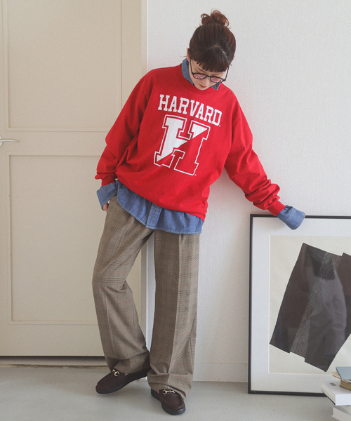 「Spick \u0026 Span」 長袖カットソー MEDIUM レッド レディースの画像
