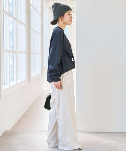 「Spick \u0026 Span」 長袖カットソー MEDIUM レッド レディースの画像