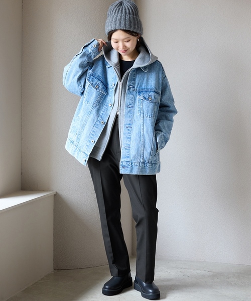 「SLOBE IENA」 スラックス 34 グレー レディース