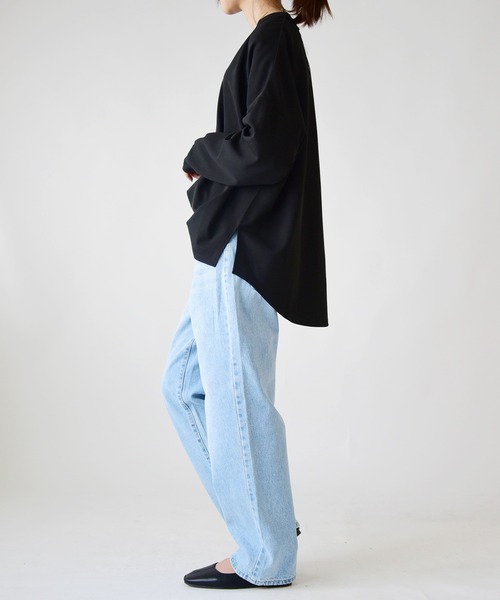 「and it_」 デニムパンツ L ブルー レディース_画像6