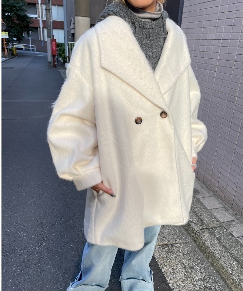 「AIC.」 ジャケット FREE チャコールグレー レディース