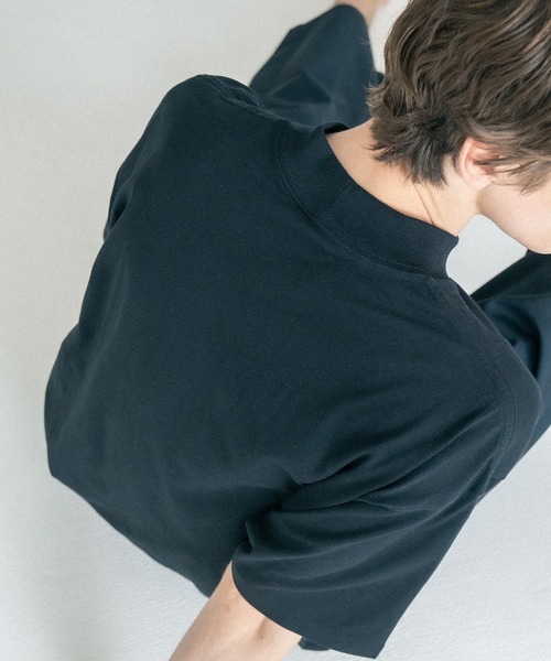 BIOTOP（ビオトープ） tシャツ 「Hanes for BIOTOP」US COTTON MOCK