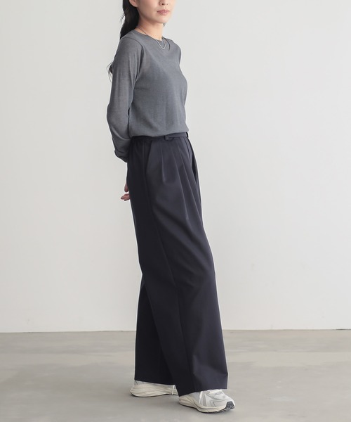 「for/c」 チノパンツ LL ベージュ レディース_画像4