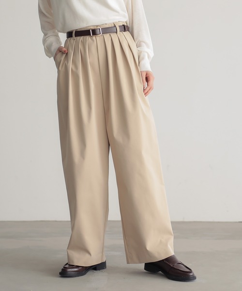 「for/c」 チノパンツ LL ベージュ レディース_画像7