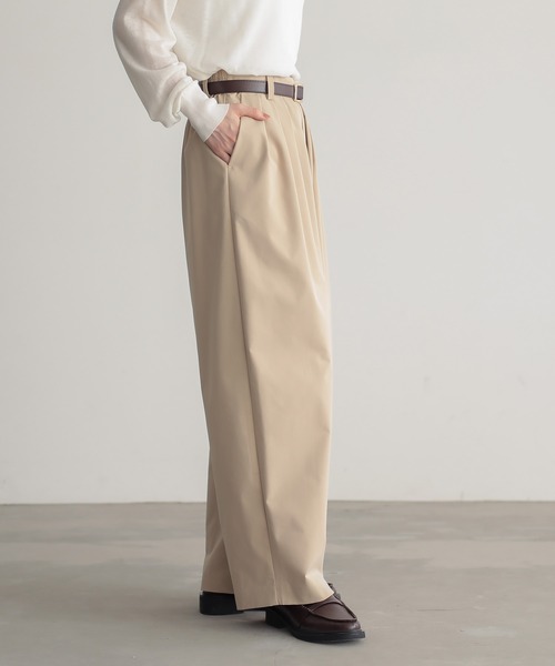 「for/c」 チノパンツ LL ベージュ レディース_画像8
