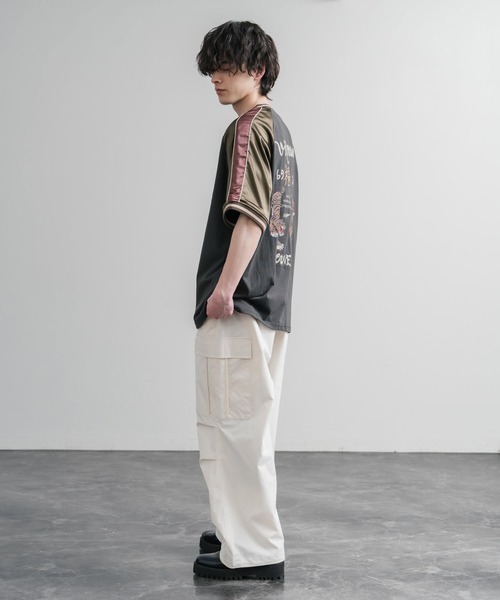 KRIFF MAYER（クリフメイヤー） tシャツ スーベニア虎刺繍スカジャンT