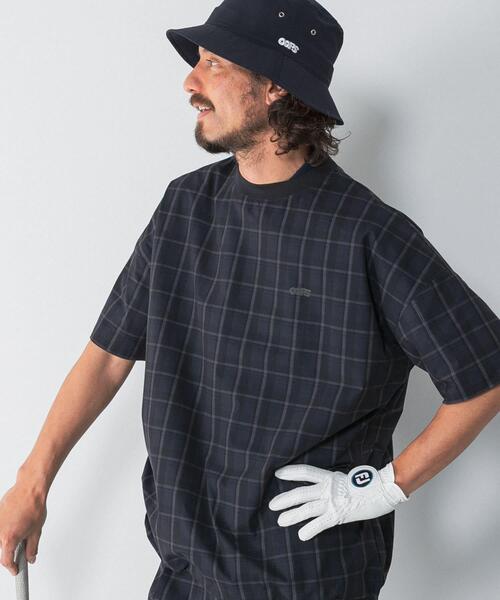 URBAN RESEARCH Sonny Label シャツ 半袖 OOPS チェック柄Tシャツ