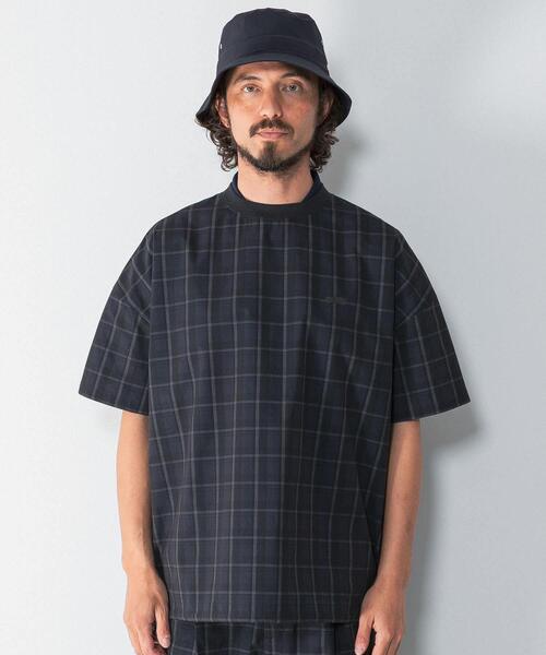 URBAN RESEARCH Sonny Label シャツ 半袖 OOPS チェック柄Tシャツ
