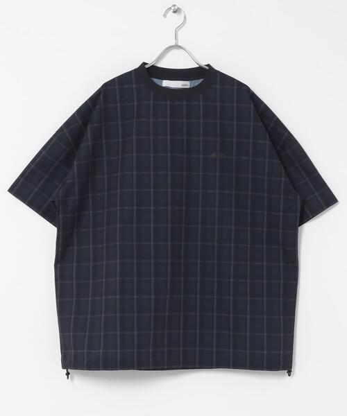 URBAN RESEARCH Sonny Label シャツ 半袖 OOPS チェック柄Tシャツ