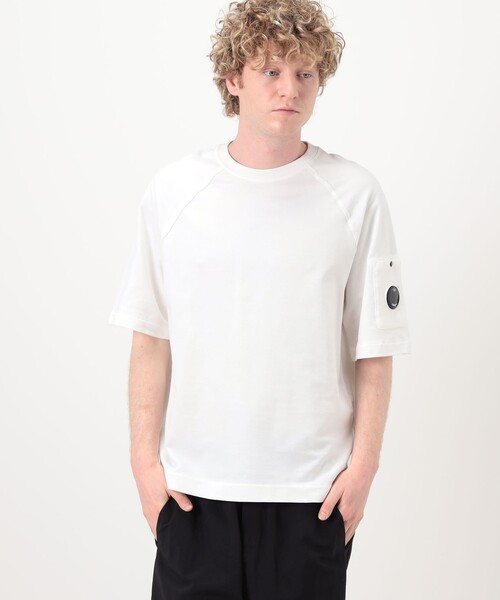 tシャツ C.P. Company LIGHT FLEECE SS Tシャツ メンズの画像