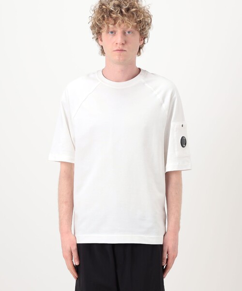 tシャツ C.P. Company LIGHT FLEECE SS Tシャツ メンズの画像