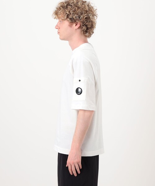 tシャツ C.P. Company LIGHT FLEECE SS Tシャツ メンズの画像