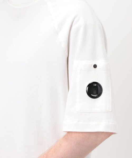 tシャツ C.P. Company LIGHT FLEECE SS Tシャツ メンズの画像