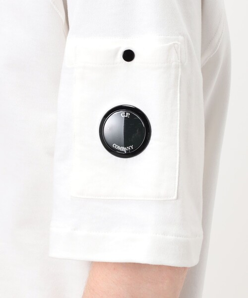 tシャツ C.P. Company LIGHT FLEECE SS Tシャツ メンズの画像