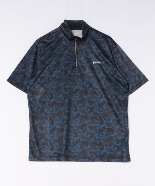 K-SWISS（ケースイス） tシャツ 「K-SWISS/ケースイス」カモフラ