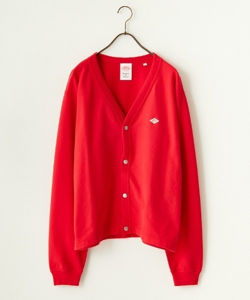【人気 】DANTON 綿素材カーディガン レッド日本製 Danton（ダントン） カーディガン 40 レッド レディース : ZOZOTOWN