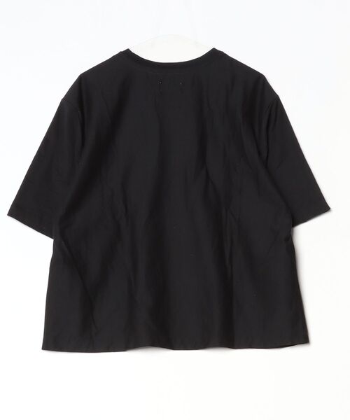 「TANAKA」 7分袖カットソー M ブラック レディース_画像2