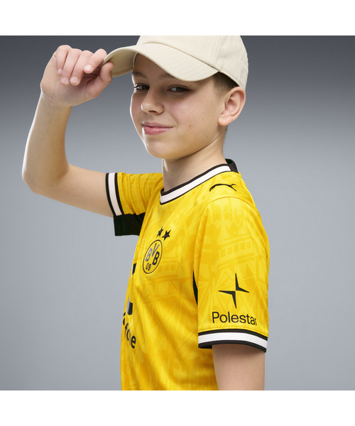 tシャツ PUMA プーマ キッズ 2026-27 ドルトムント ホーム レプリカ 半袖 ユニフォーム キッズ 子供服 男の子 女の子の画像